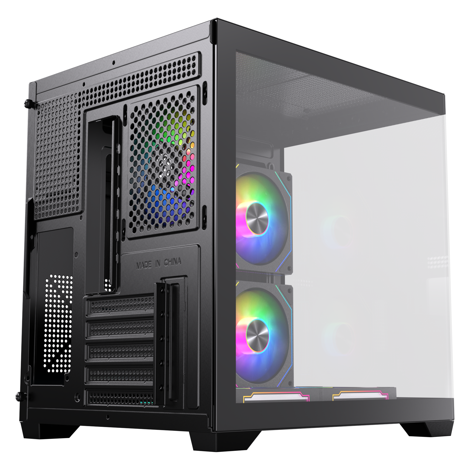 Game İn Game Cool Siyah 5x12cm Argb Fanlı M.atx Akvaryum Kasa