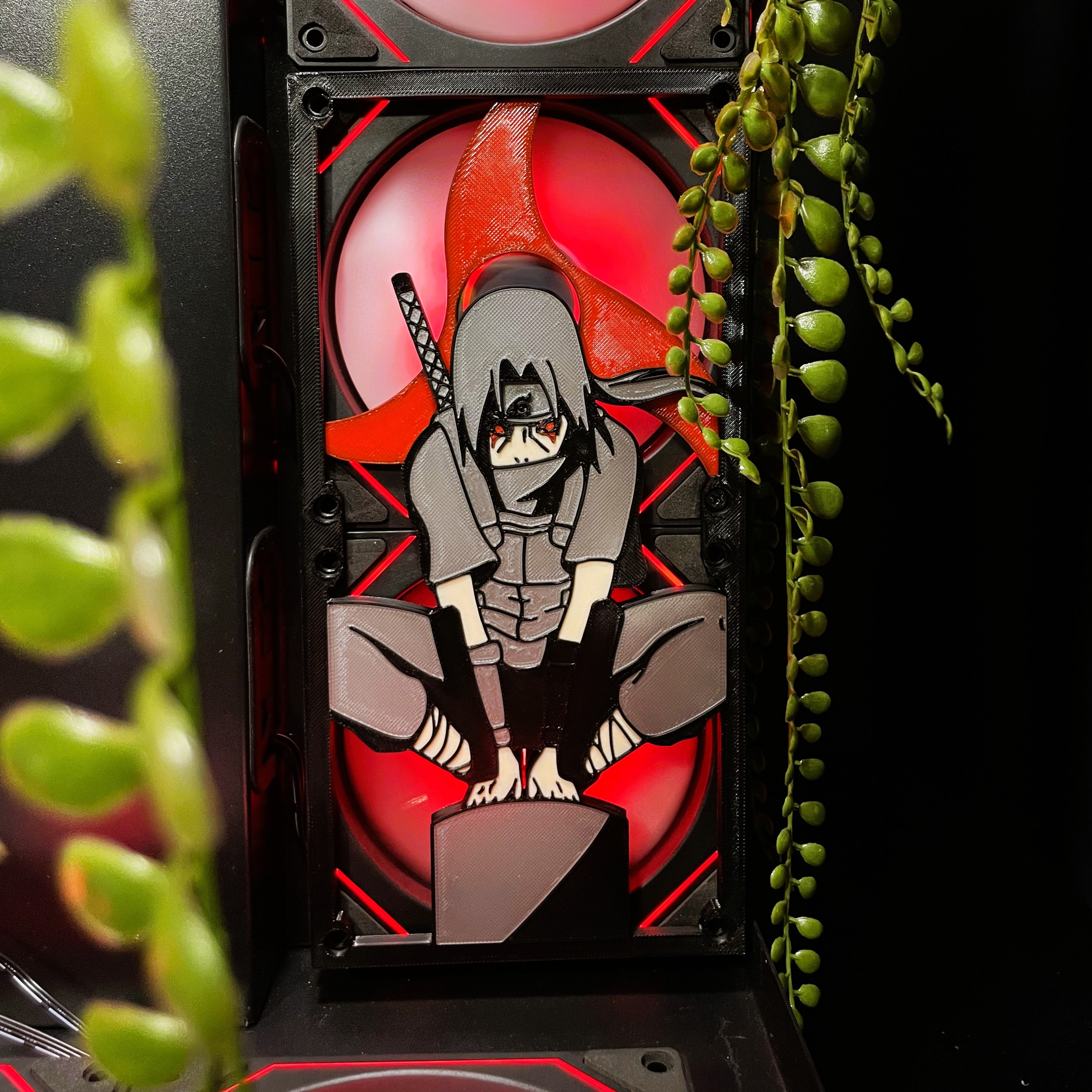 Itachi Fan Cover 240, 120mm – Gaming PC Desktop Computer Case Accessory - Gaming PC