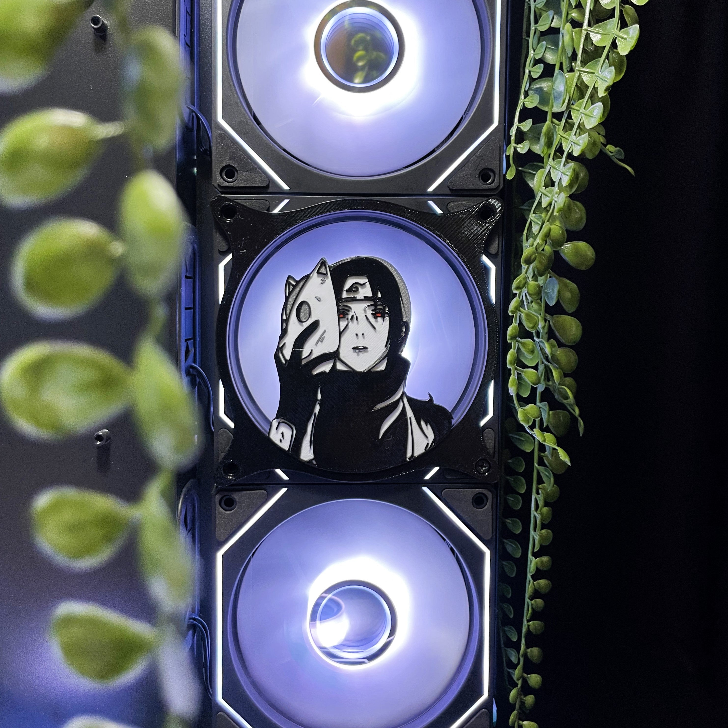 Itachi Fan Cover 240, 120mm – Gaming PC Desktop Computer Case Accessory - Gaming PC