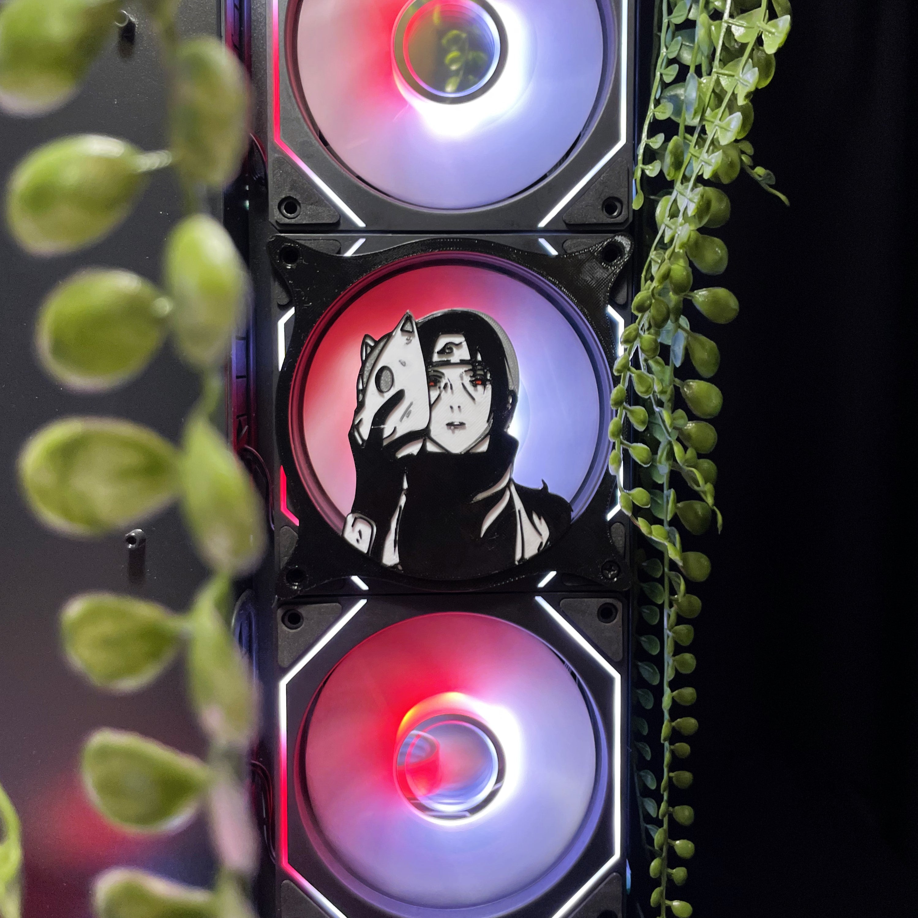 Itachi Fan Cover 240, 120mm – Gaming PC Desktop Computer Case Accessory - Gaming PC