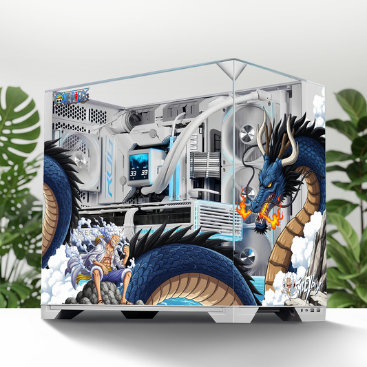 One Piece PC Kasa Sticker | Gaming PC İçin Özel Kasa Kaplaması | Bilgisayar Kasası İçin