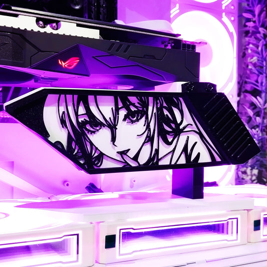 Cute Gİrl Ayarlanabilir Ekran Kartı Tutucu | Gpu Holder |Ekran Kartı Destek Aparatı