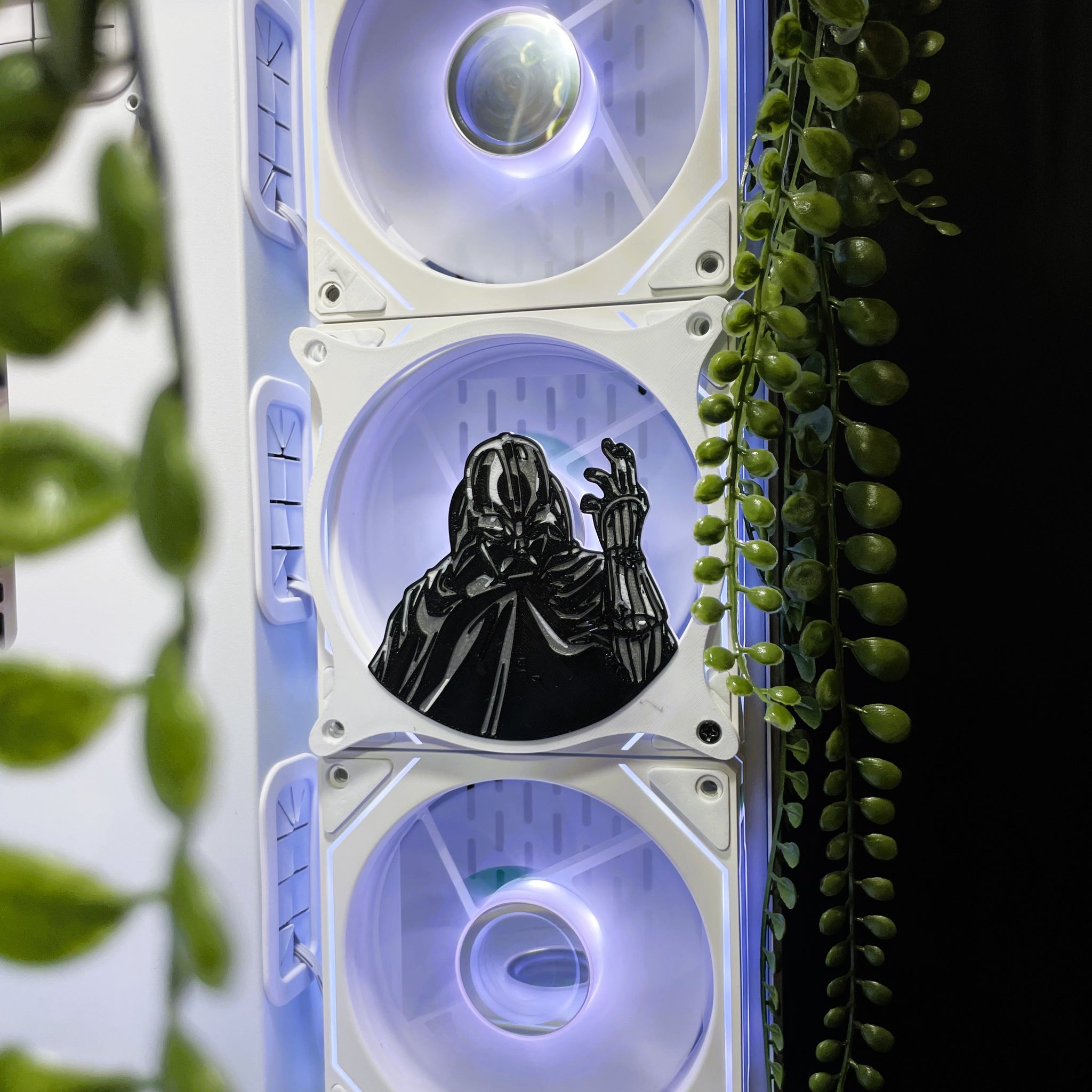 Darth Vader Fan Kapağı 120 mm – Oyuncu Pc Masaüstü Bilgisayar Kasa Aksesuarı - Gaming Pc