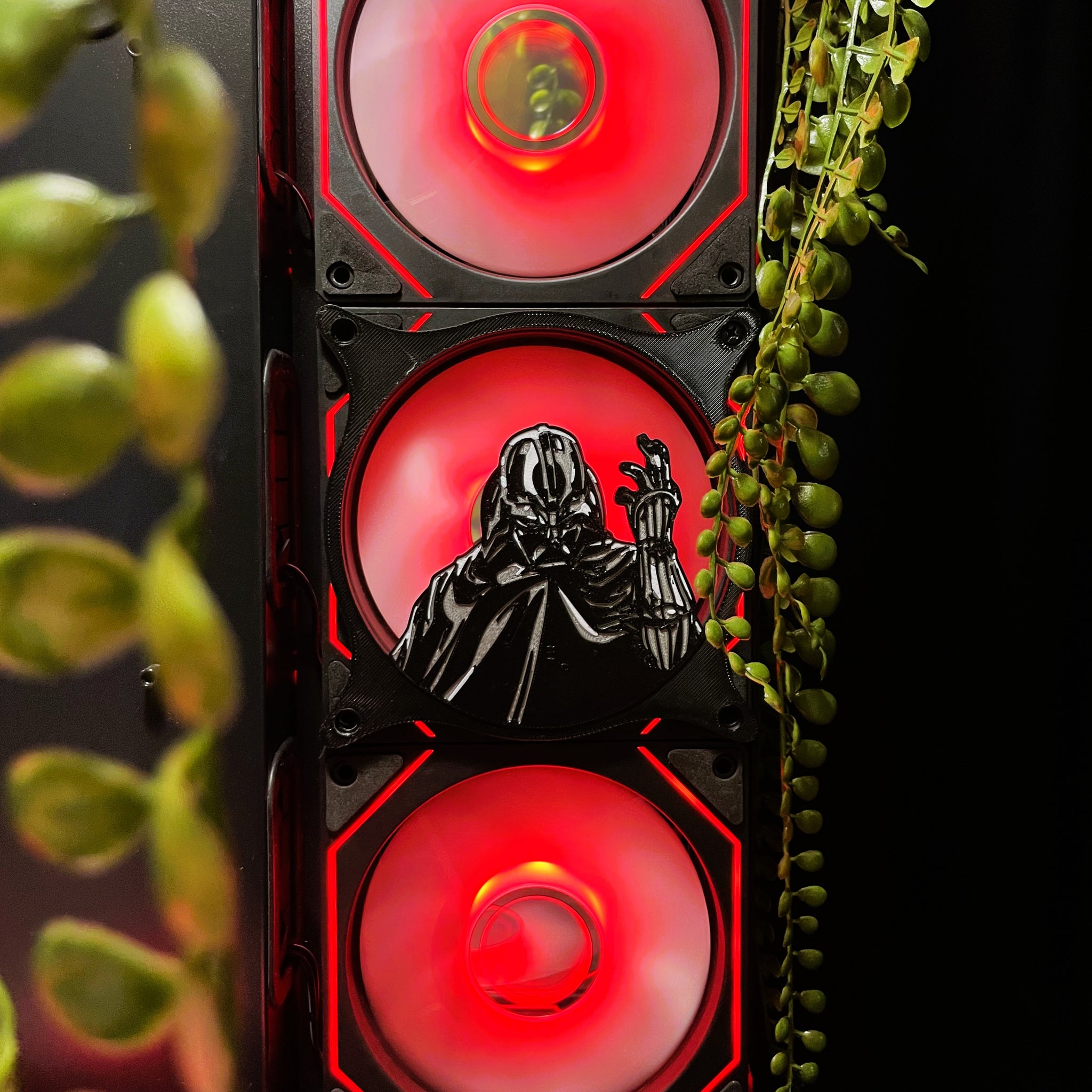 Darth Vader Fan Kapağı 120 mm – Oyuncu Pc Masaüstü Bilgisayar Kasa Aksesuarı - Gaming Pc