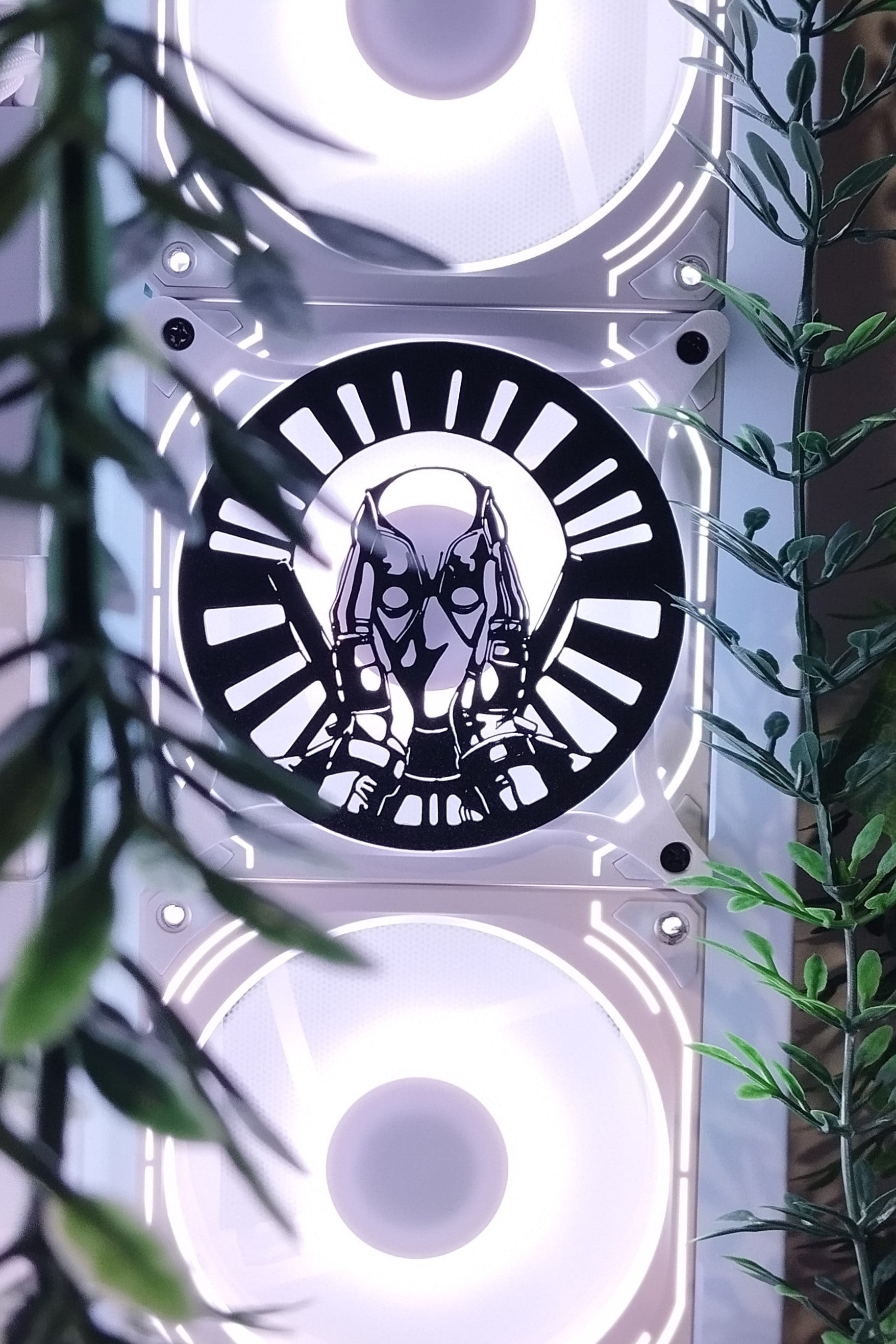 Deadpool & Wolverine 120 mm Fan Kapağı – Oyuncu Pc Masaüstü Bilgisayar Kasa Aksesuarı - Gaming Pc
