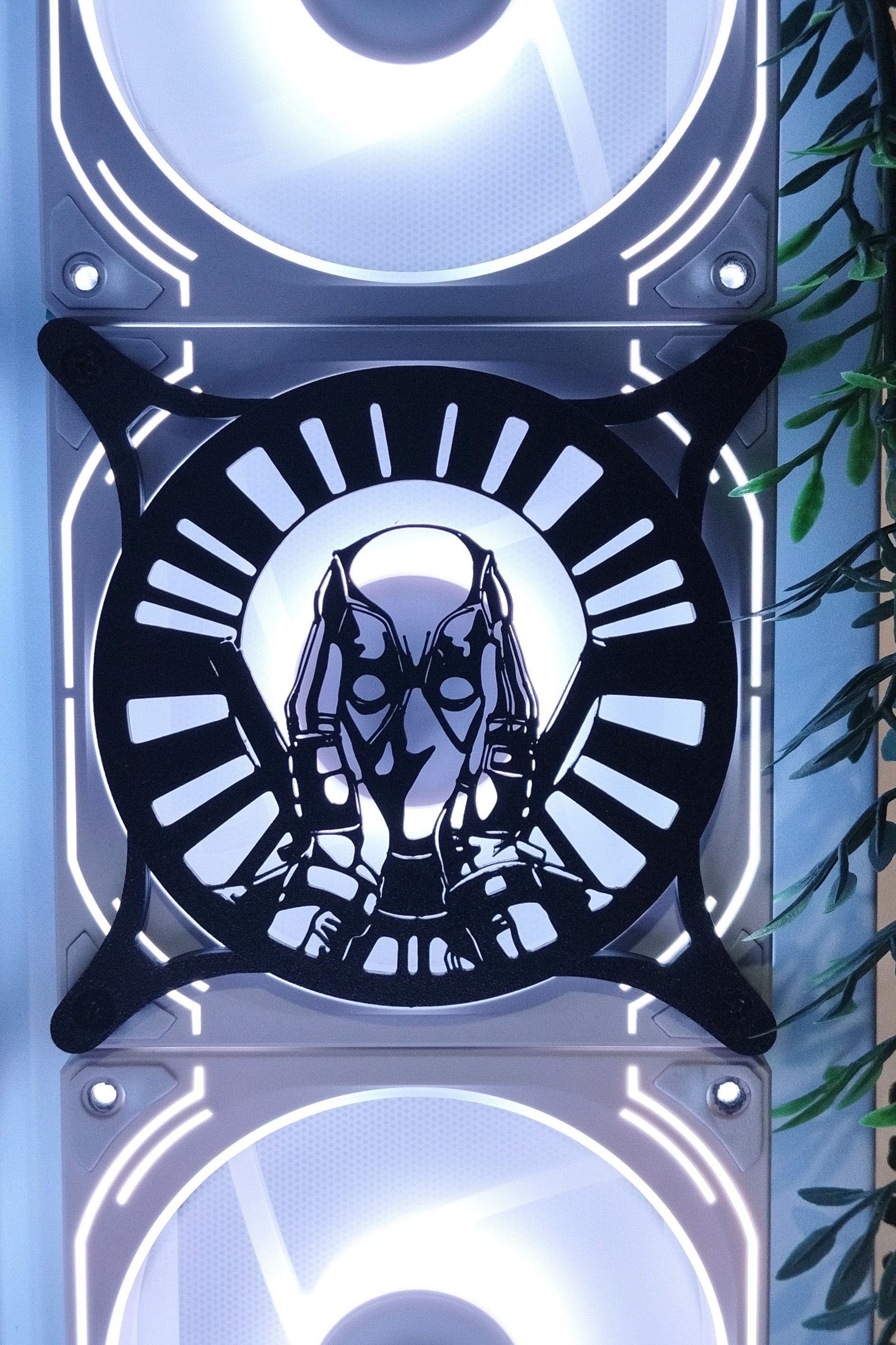 Deadpool & Wolverine 120 mm Fan Kapağı – Oyuncu Pc Masaüstü Bilgisayar Kasa Aksesuarı - Gaming Pc