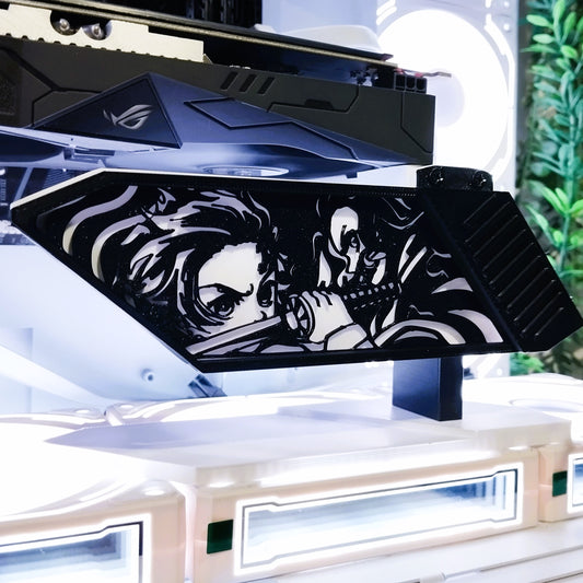 Demon Slayer Ayarlanabilir Ekran Kartı Tutucu | Gpu Holder |Ekran Kartı Destek Aparatı