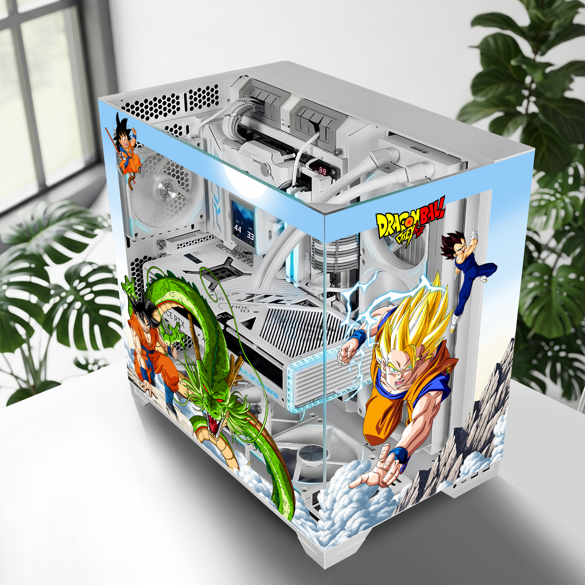 Dragon Ball PC Kasa Sticker | Gaming PC İçin Özel Kasa Kaplaması | Bilgisayar Kasası İçin