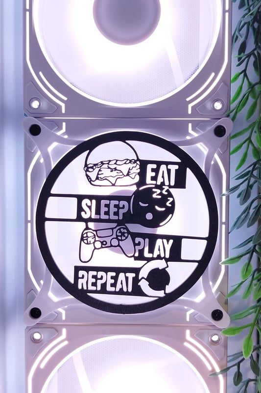 Gamer 120 mm Fan Kapağı – Oyuncu Pc Masaüstü Bilgisayar Kasa Aksesuarı - Gaming Pc