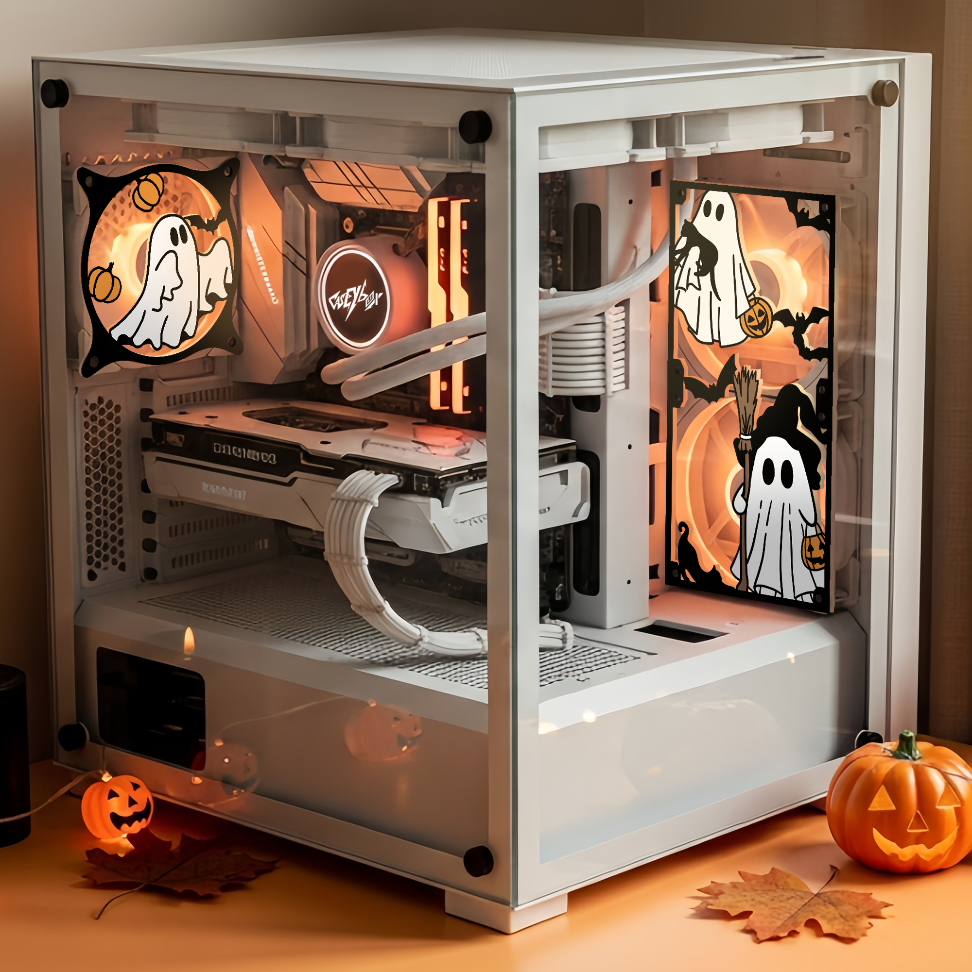 Hallowen Fan Kapağı 360, 240, 120mm – Oyuncu Pc Masaüstü Bilgisayar Kasa Aksesuarı - Gaming Pc