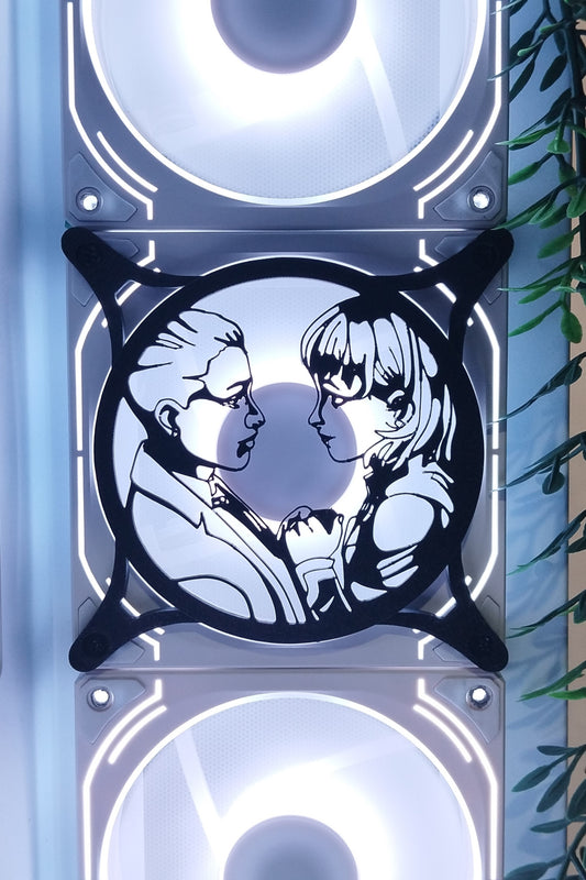 Jinx Ekko 120 mm Fan Kapağı – Oyuncu Pc Masaüstü Bilgisayar Kasa Aksesuarı - Gaming Pc