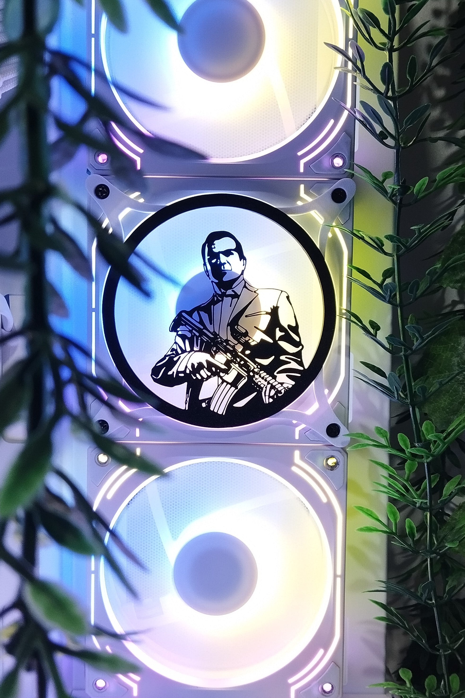 Gta 5 Trevor, Micehael, Franklin 120 mm Fan Kapağı – Oyuncu Pc Masaüstü Bilgisayar Kasa Aksesuarı - Gaming Pc