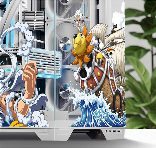 One Piece PC Kasa Sticker | Gaming PC İçin Özel Kasa Kaplaması | Bilgisayar Kasası İçin