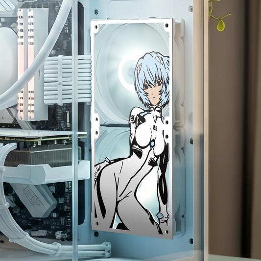 Rei Ayanami Fan Kapağı 240, 120mm – Oyuncu Pc Masaüstü Bilgisayar Kasa Aksesuarı - Gaming Pc