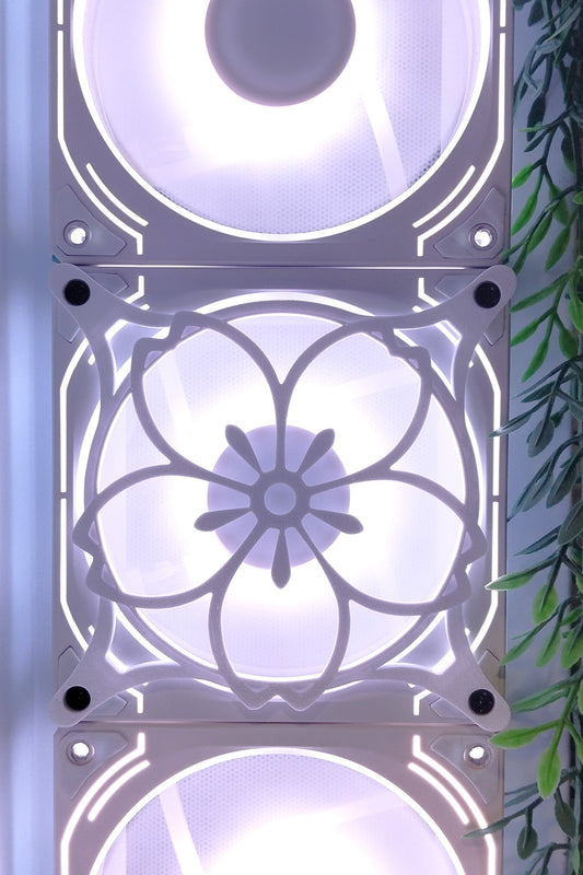 Sakura 120mm Fan Kapağı – Oyuncu Pc Masaüstü Bilgisayar Kasa Aksesuarı - Gaming Pc