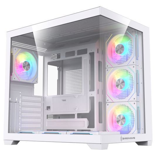 Game in Game Dream Beyaz 7x12cm Argb Fanlı Akvaryum Kasa