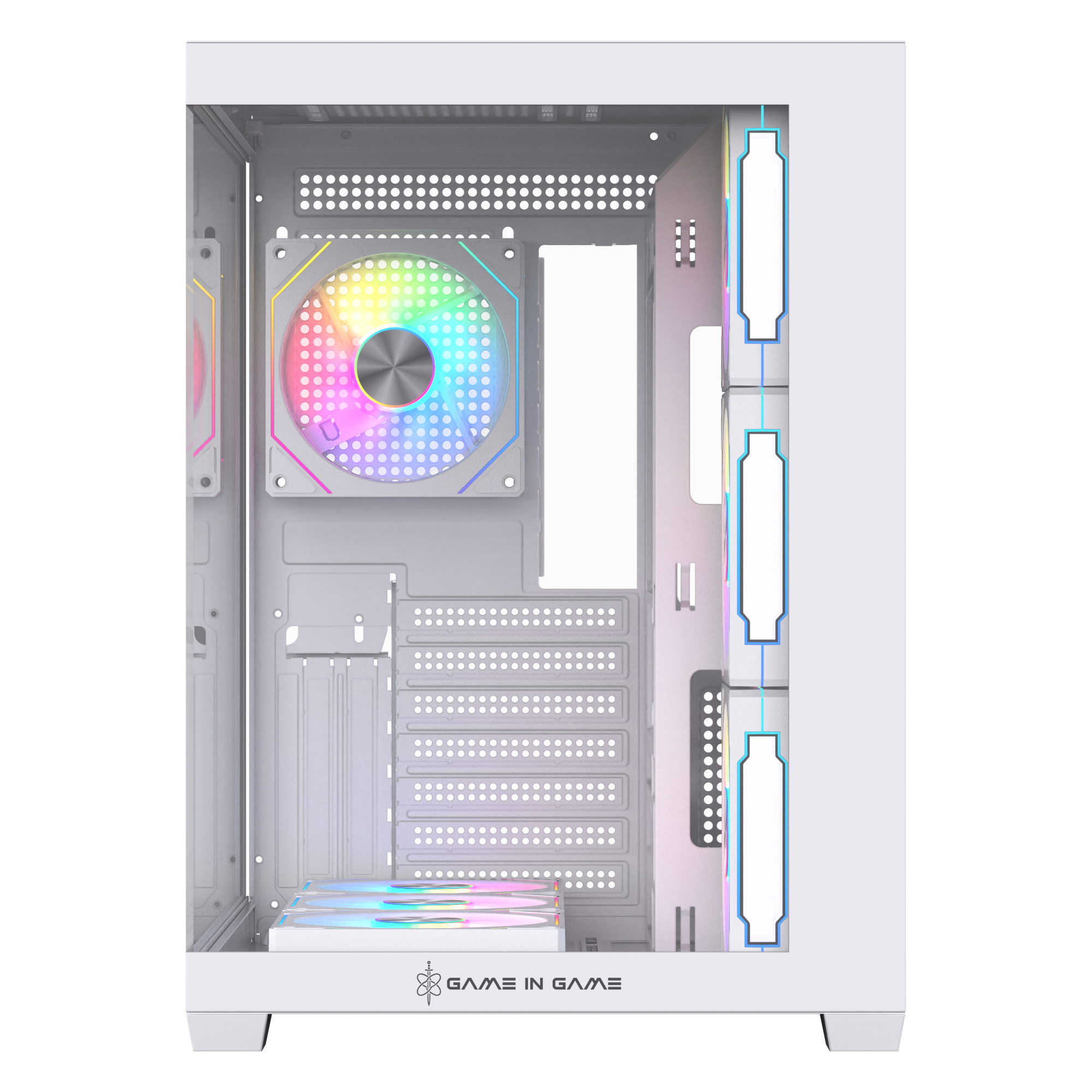 Game in Game Dream Beyaz 7x12cm Argb Fanlı Akvaryum Kasa