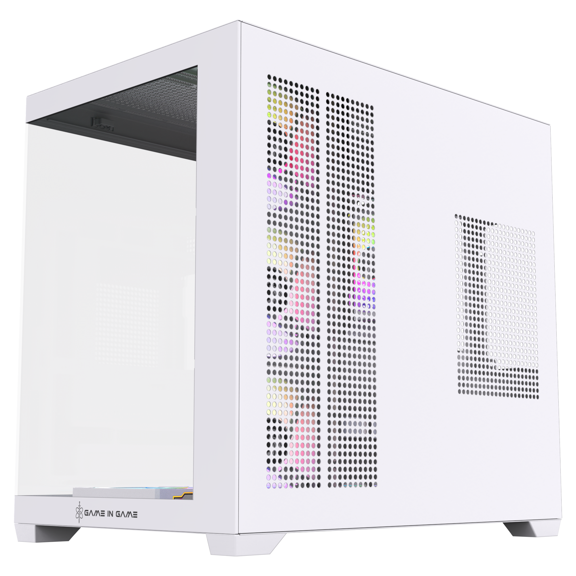Game in Game Dream Beyaz 7x12cm Argb Fanlı Akvaryum Kasa