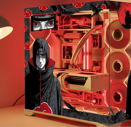 İtachi Tema PC Kasa Sticker | Gaming PC İçin Özel Kasa Kaplaması | Bilgisayar Kasası İçin