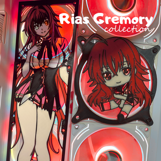 Rias Gremory Fan Kapağı 360, 240, 120mm – Oyuncu Pc Masaüstü Bilgisayar Kasa Aksesuarı - Gaming Pc