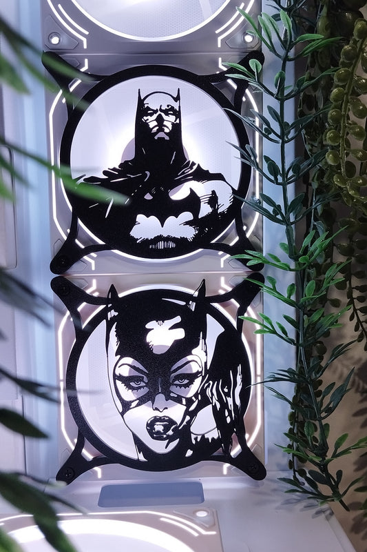 Batman, Catwoman, Joker Fan Kapağı 120 mm – Oyuncu Pc Masaüstü Bilgisayar Kasa Aksesuarı - Gaming Pc