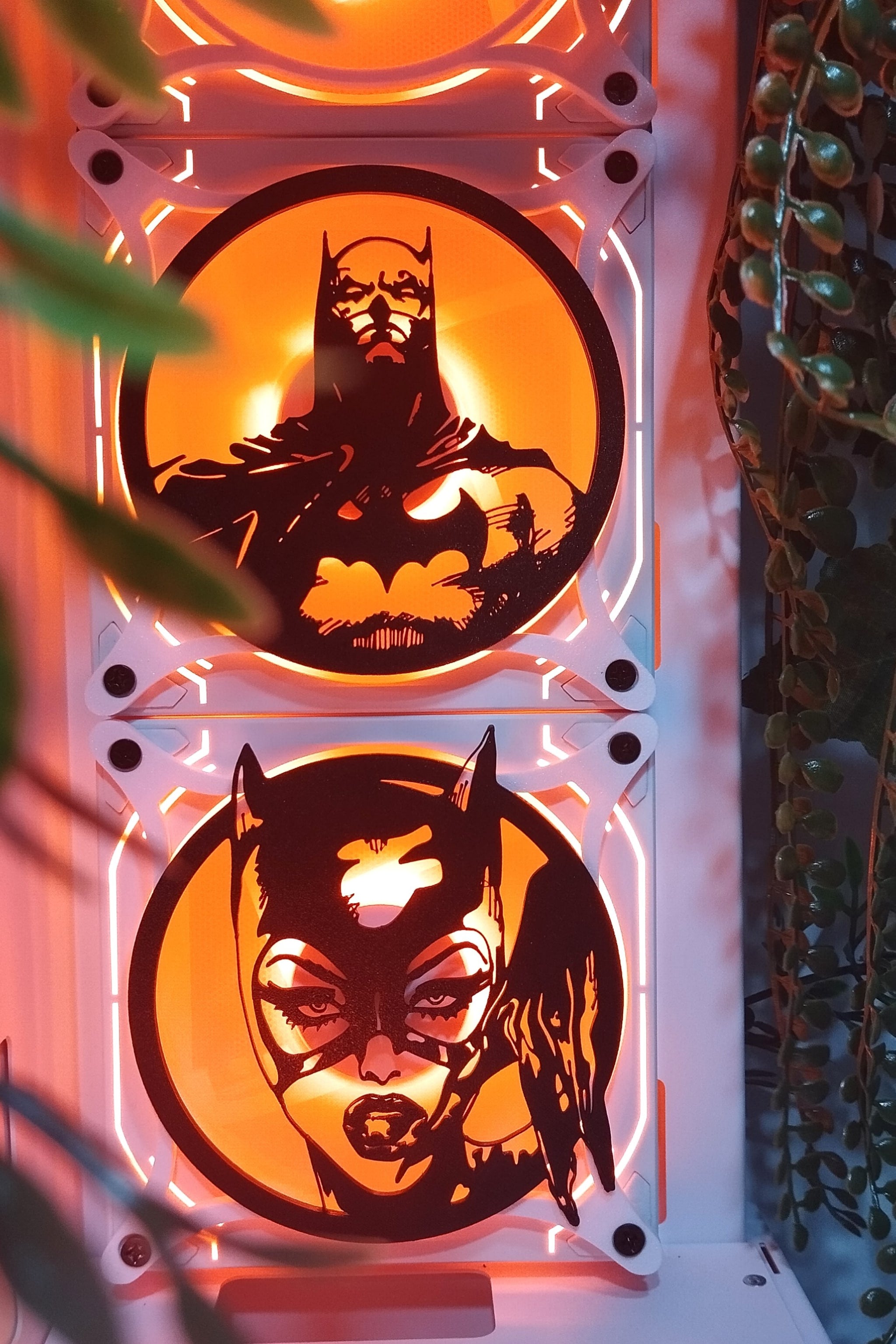 Batman, Catwoman, Joker Fan Kapağı 120 mm – Oyuncu Pc Masaüstü Bilgisayar Kasa Aksesuarı - Gaming Pc