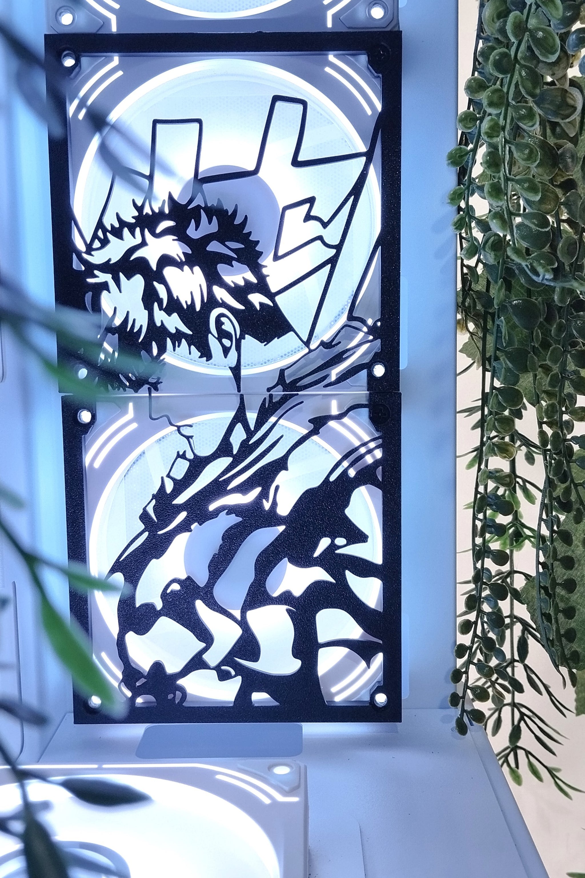 Berserk Fan Kapağı 120, 240 mm – Oyuncu Pc Masaüstü Bilgisayar Kasa Aksesuarı - Gaming Pc