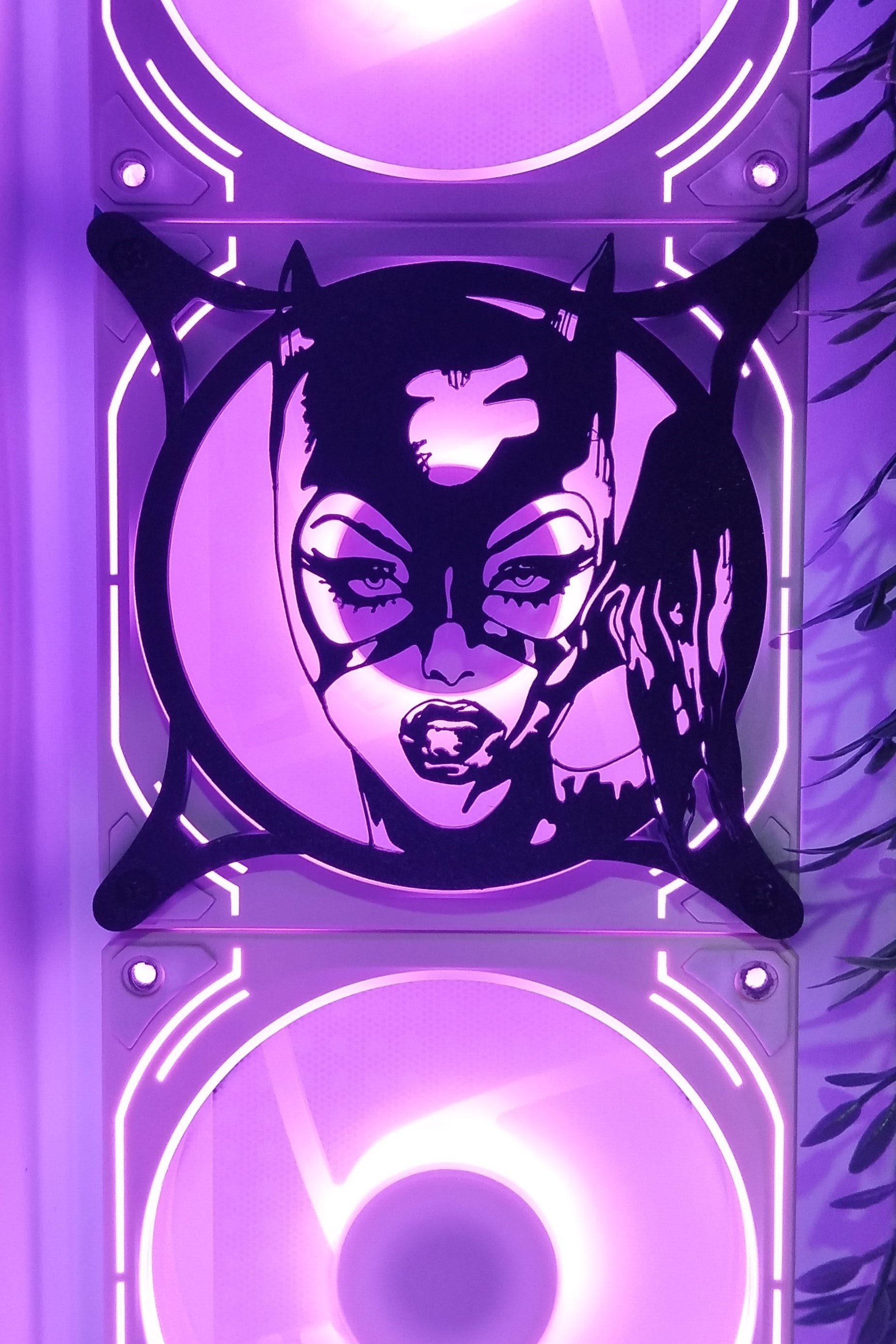 Batman, Catwoman, Joker Fan Kapağı 120 mm – Oyuncu Pc Masaüstü Bilgisayar Kasa Aksesuarı - Gaming Pc