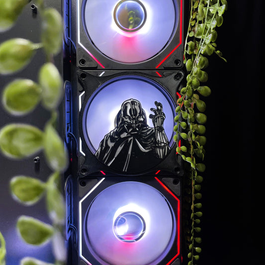 Darth Vader Fan Kapağı 120 mm – Oyuncu Pc Masaüstü Bilgisayar Kasa Aksesuarı - Gaming Pc