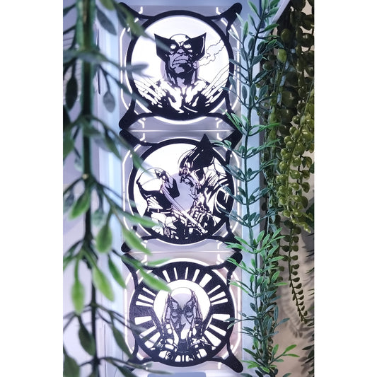 Deadpool & Wolverine 120 mm Fan Kapağı – Oyuncu Pc Masaüstü Bilgisayar Kasa Aksesuarı - Gaming Pc