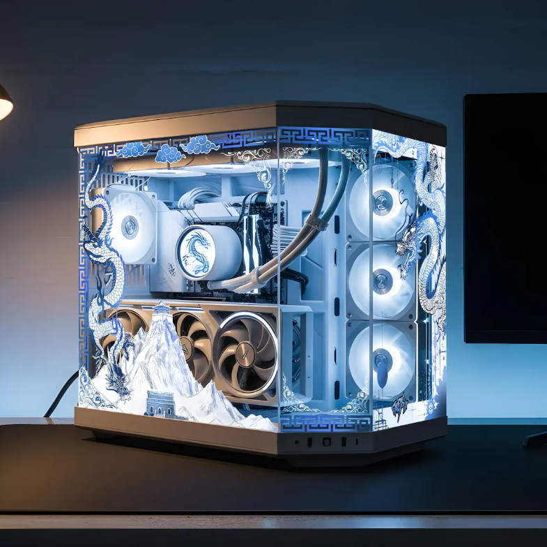 Dragon Tema PC Kasa Sticker | Gaming PC İçin Özel Kasa Kaplaması | Bilgisayar Kasası İçin