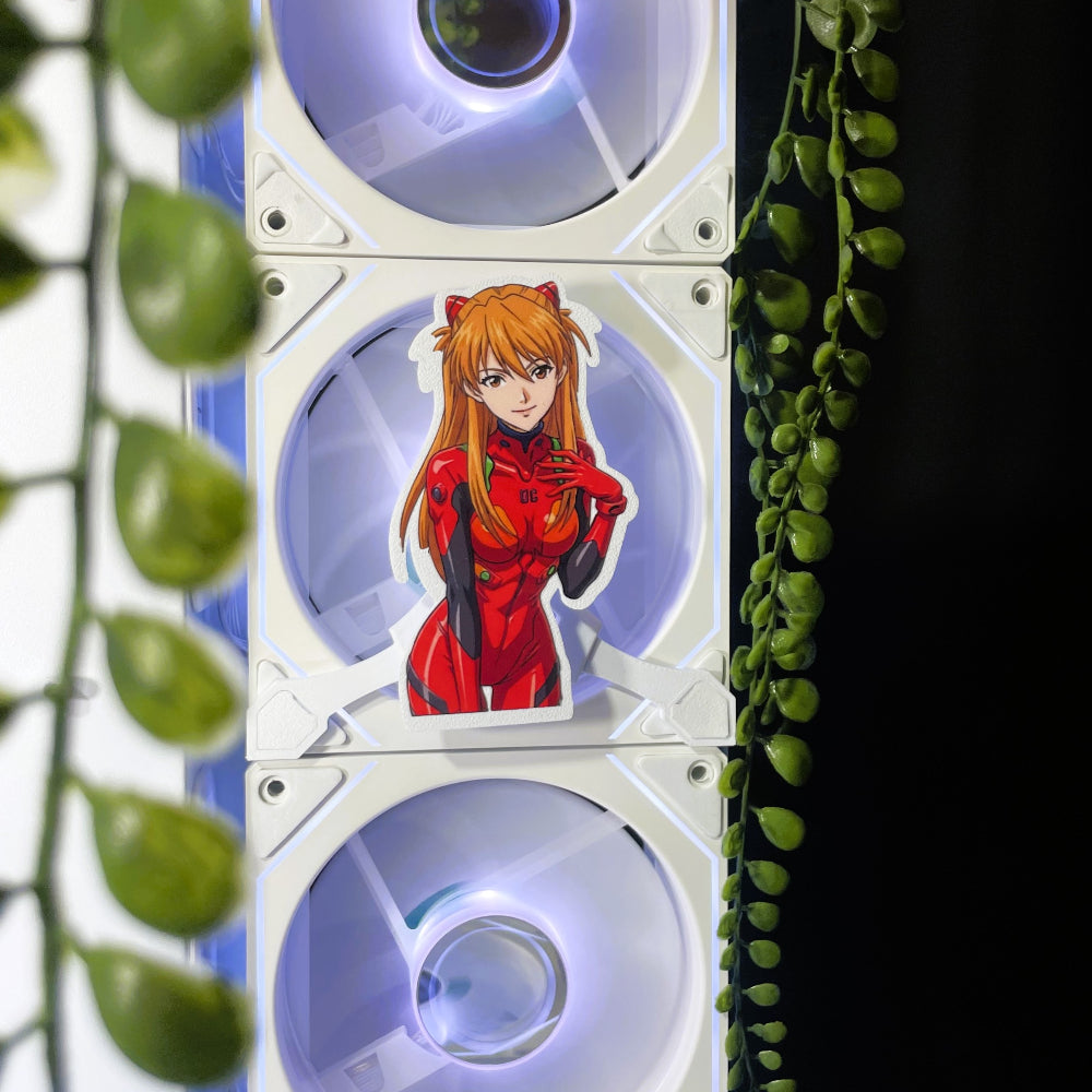 Evangelion Mıknatıslı Fan Kapağı – Oyuncu Pc Masaüstü Bilgisayar Kasa Aksesuarı - Gaming Pc