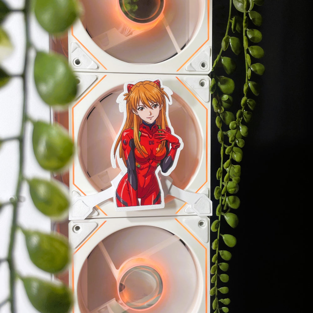 Evangelion Mıknatıslı Fan Kapağı – Oyuncu Pc Masaüstü Bilgisayar Kasa Aksesuarı - Gaming Pc