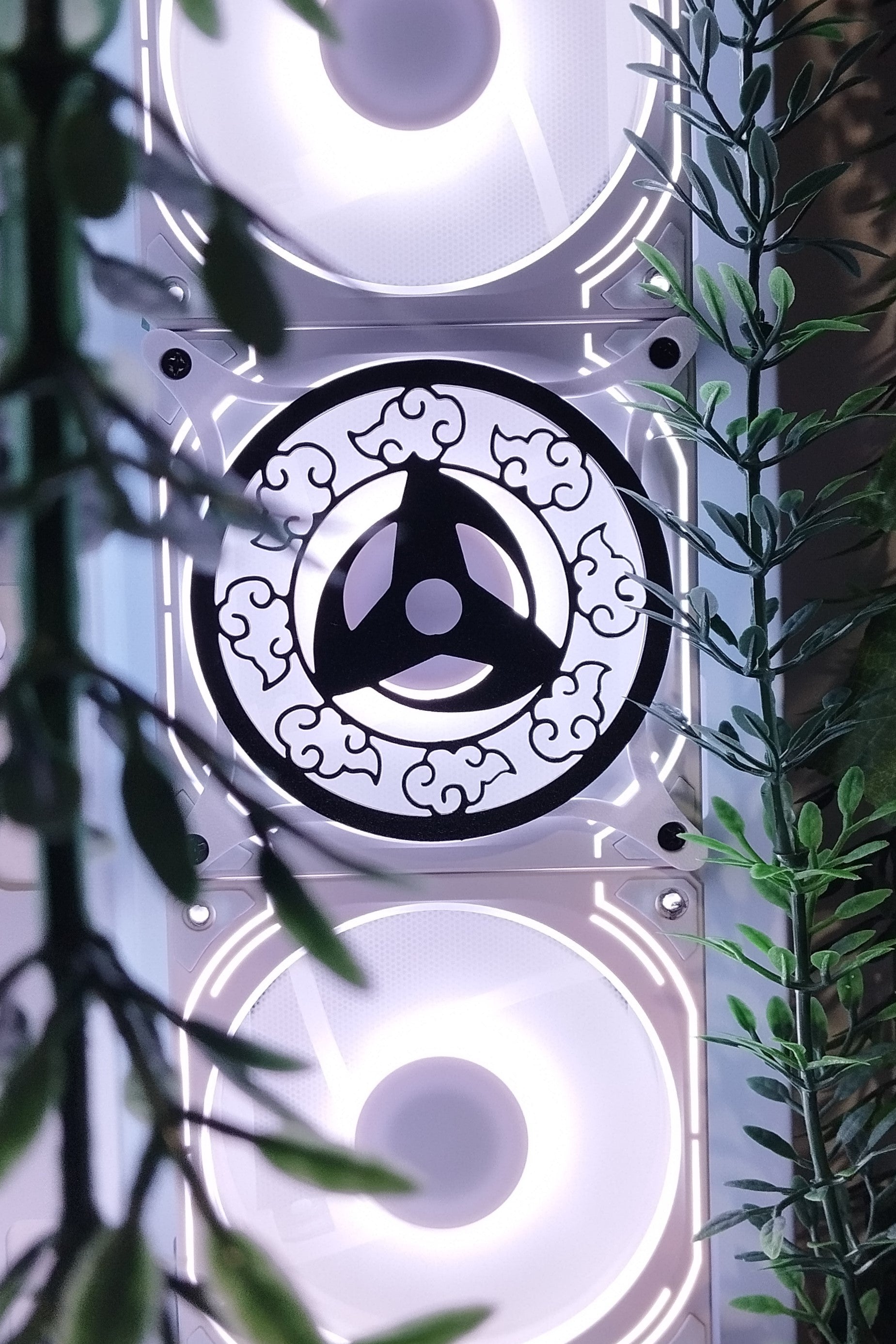 Naruto Itachi Uchiha  120 mm Fan Kapağı – Oyuncu Pc Masaüstü Bilgisayar Kasa Aksesuarı - Gaming Pc
