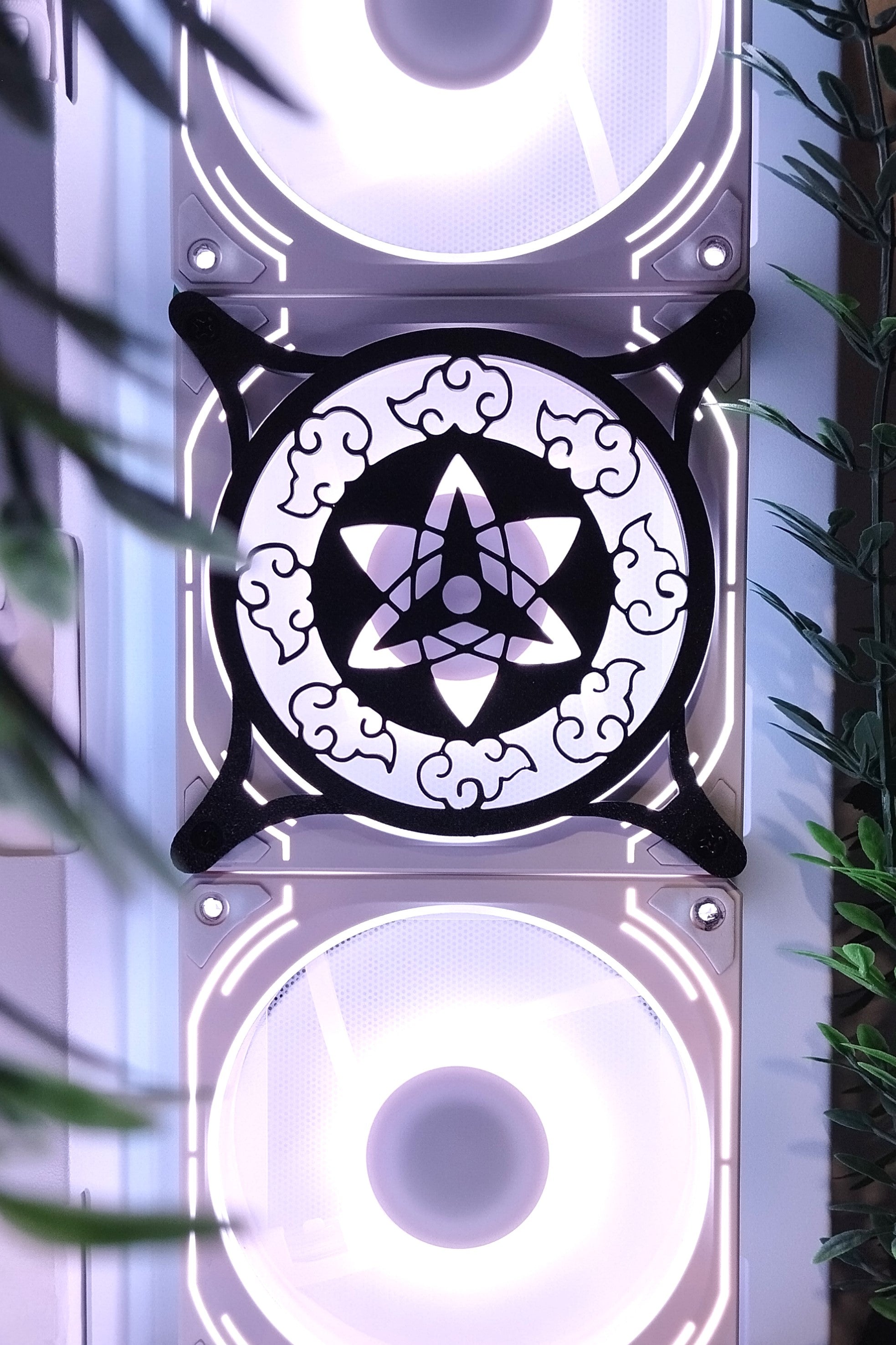 Naruto Itachi Uchiha  120 mm Fan Kapağı – Oyuncu Pc Masaüstü Bilgisayar Kasa Aksesuarı - Gaming Pc