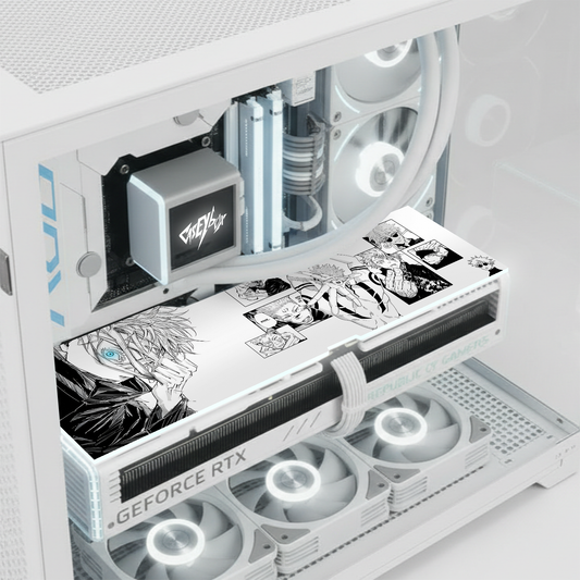 Gojo Satoru Temalı ARGB Aydınlatmalı Tüm Ekran Kartları ile Uyumlu GPU Backplate (Ekran Kartı Kapağı)