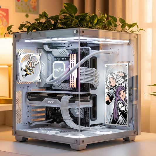 Frieren Fan Kapağı 240, 120mm – Oyuncu Pc Masaüstü Bilgisayar Kasa Aksesuarı - Gaming Pc