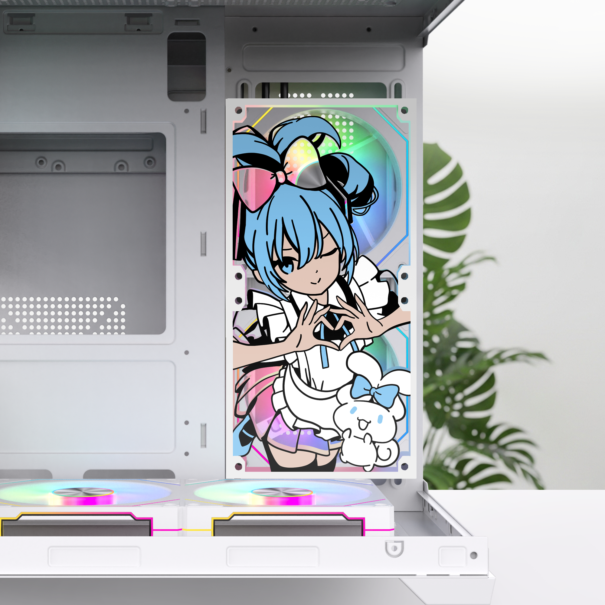 Hatsunemiku Fan Kapağı 360, 240, 120mm – Oyuncu Pc Masaüstü Bilgisayar Kasa Aksesuarı - Gaming Pc