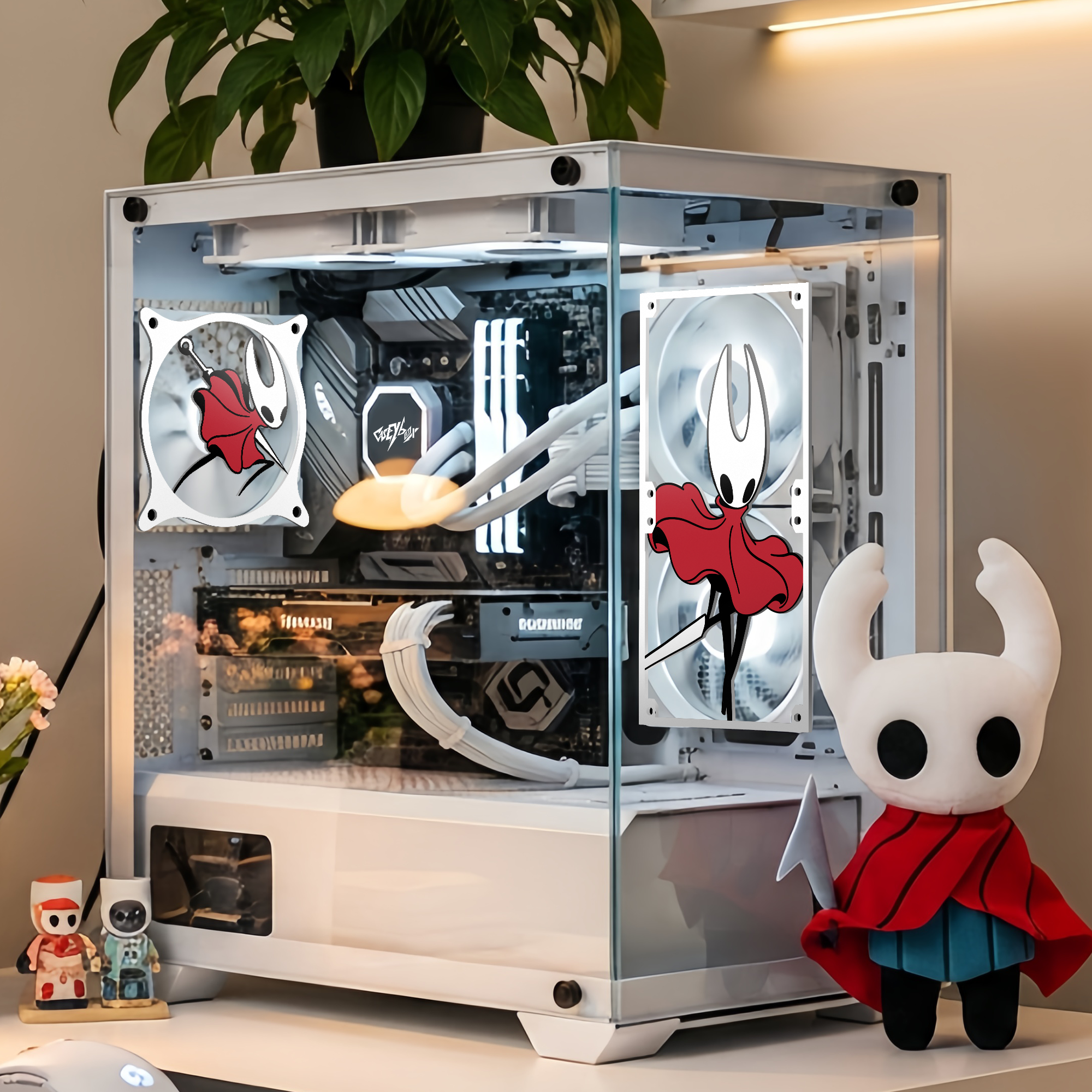 Hollow Knight Fan Kapağı 240, 120mm – Oyuncu Pc Masaüstü Bilgisayar Kasa Aksesuarı - Gaming Pc