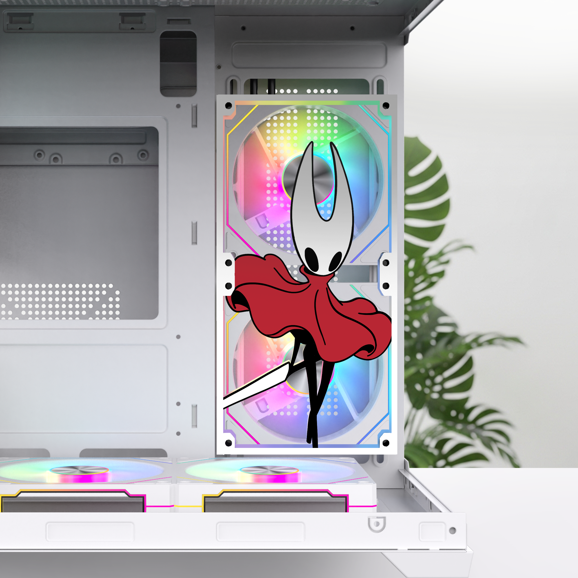 Hollow Knight Fan Kapağı 240, 120mm – Oyuncu Pc Masaüstü Bilgisayar Kasa Aksesuarı - Gaming Pc