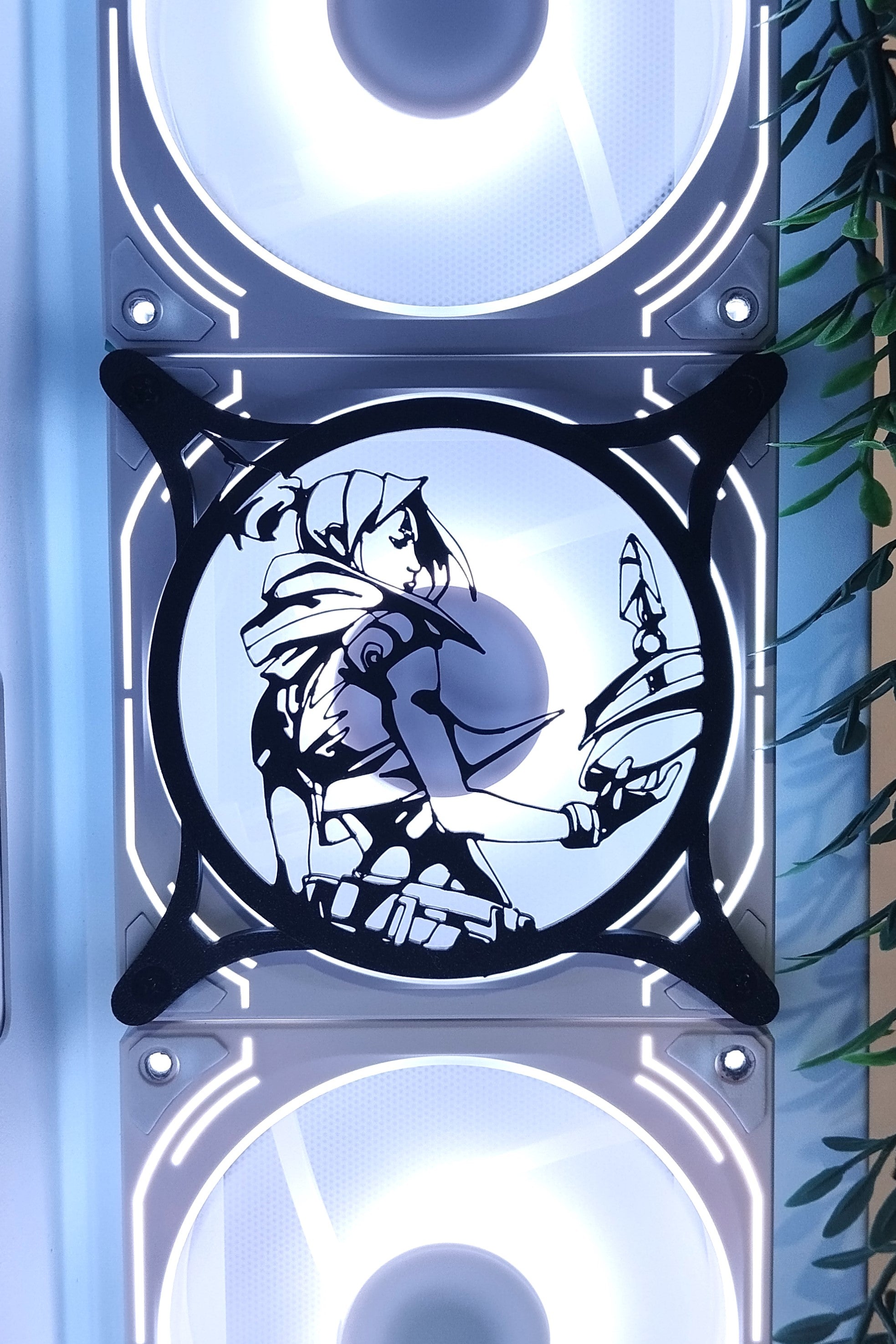 Valorant 120mm Fan Kapağı – Oyuncu Pc Masaüstü Bilgisayar Kasa Aksesuarı - Gaming Pc