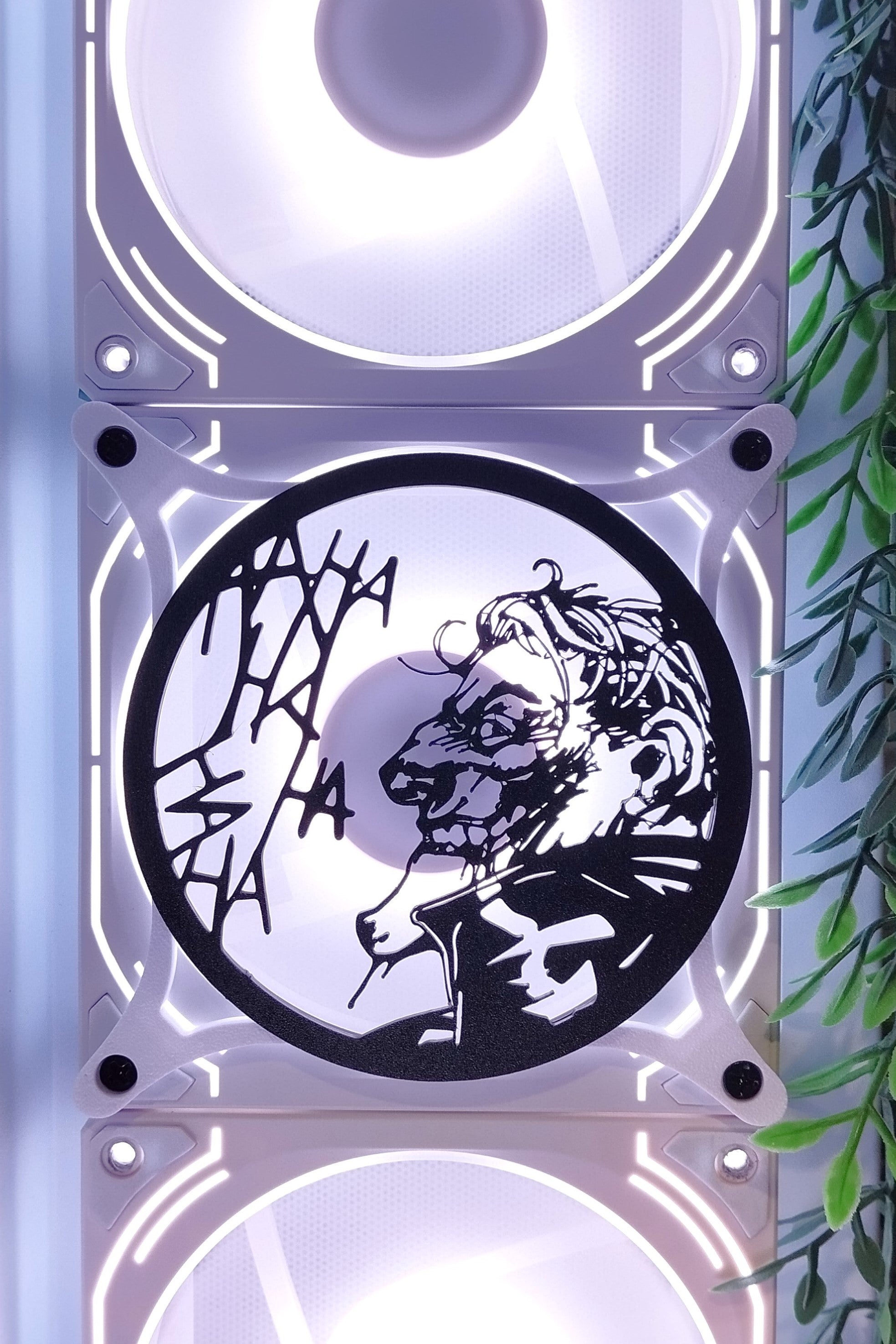 Joker 120, 240 mm Fan Kapağı – Oyuncu Pc Masaüstü Bilgisayar Kasa Aksesuarı - Gaming Pc