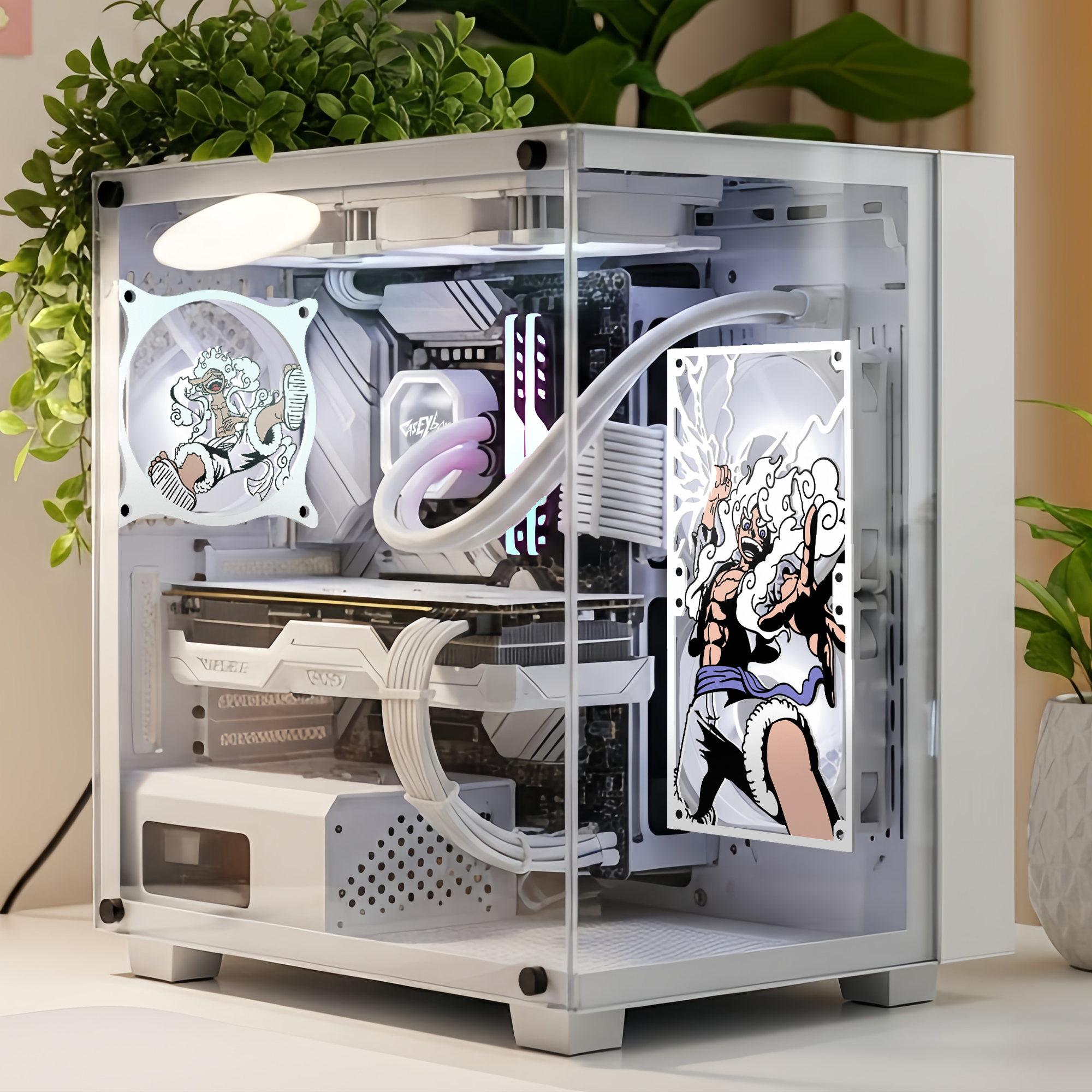 One Piece Luffy Fan Kapağı 360, 240, 120mm – Oyuncu Pc Masaüstü Bilgisayar Kasa Aksesuarı - Gaming Pc