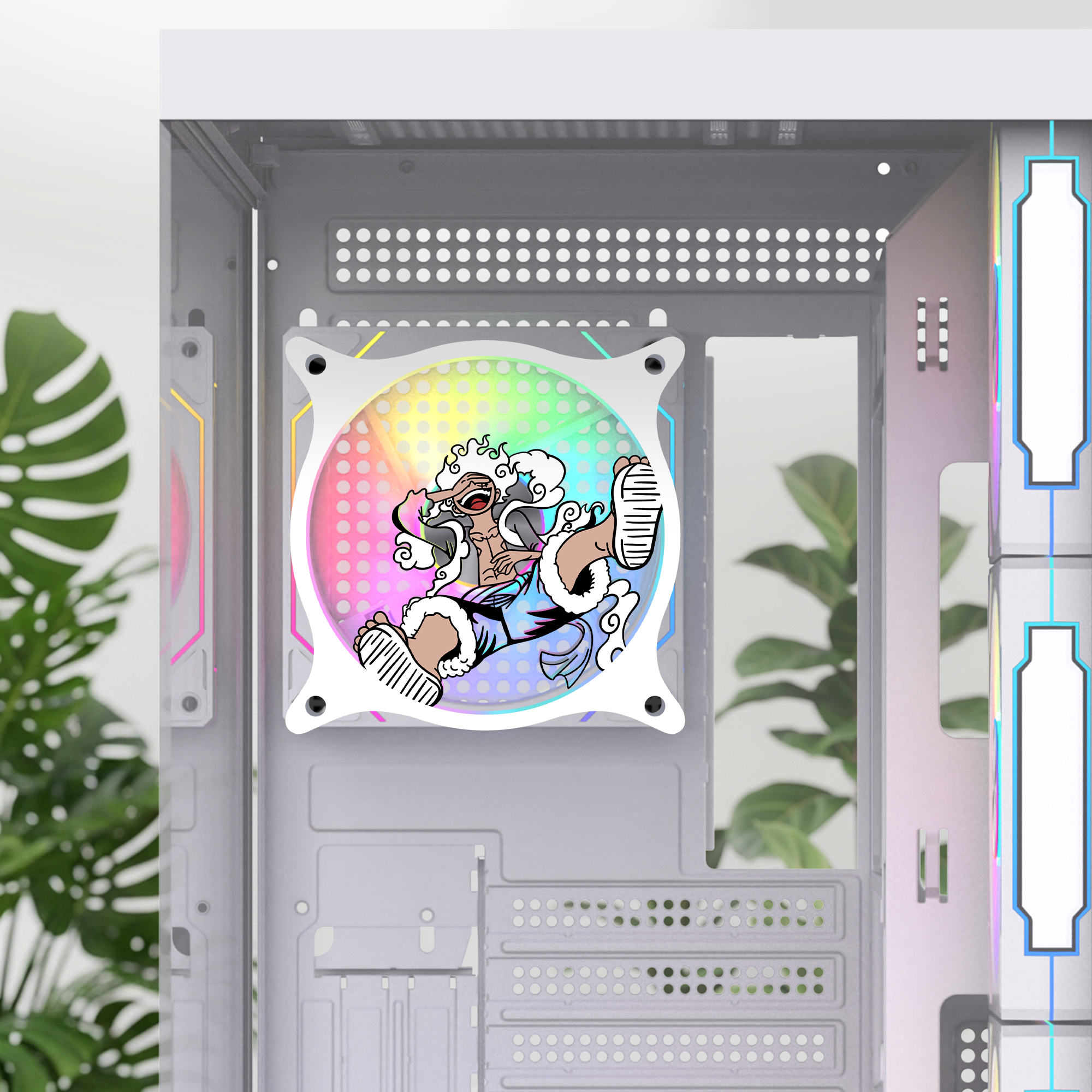 One Piece Luffy Fan Kapağı 360, 240, 120mm – Oyuncu Pc Masaüstü Bilgisayar Kasa Aksesuarı - Gaming Pc