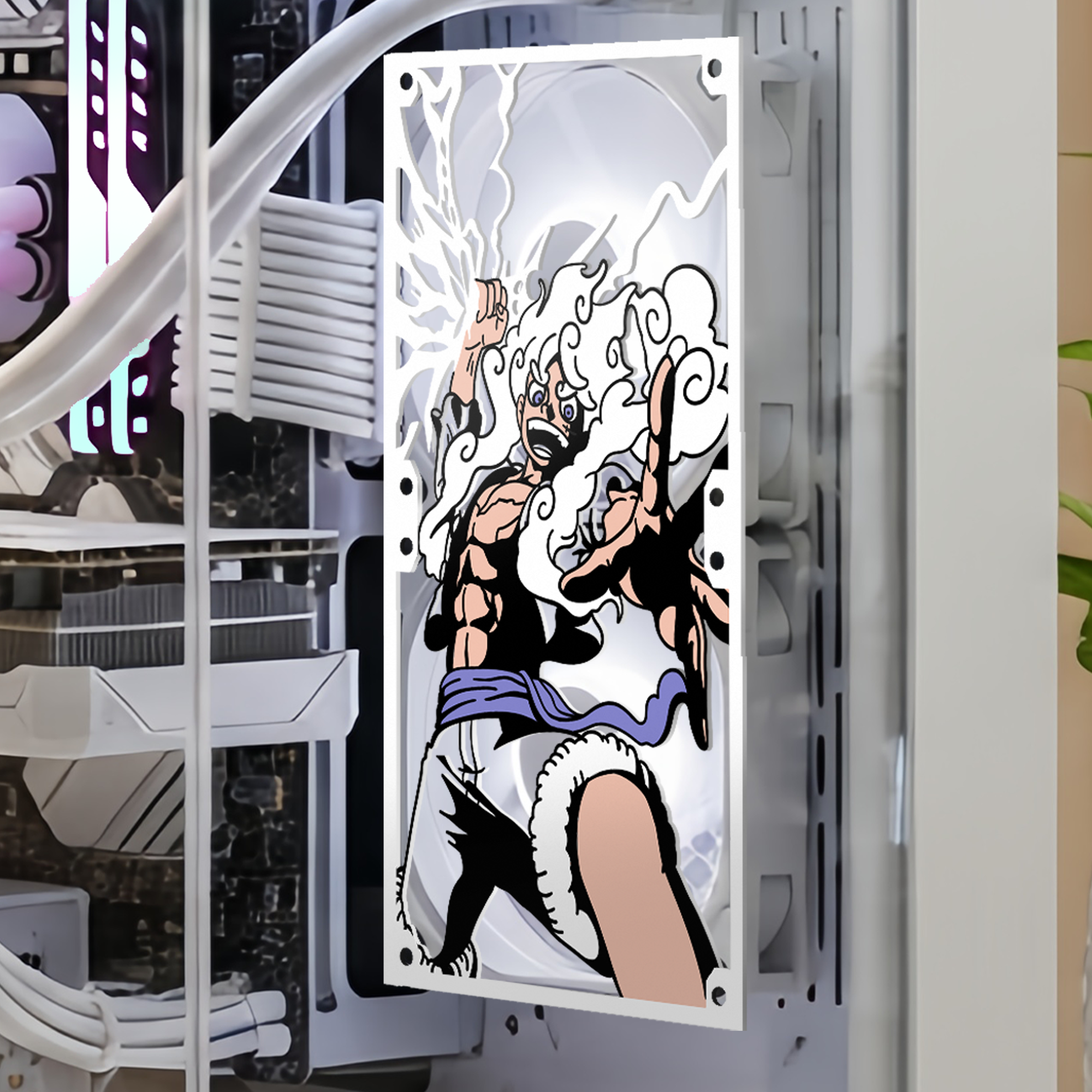 One Piece Luffy Fan Kapağı 360, 240, 120mm – Oyuncu Pc Masaüstü Bilgisayar Kasa Aksesuarı - Gaming Pc