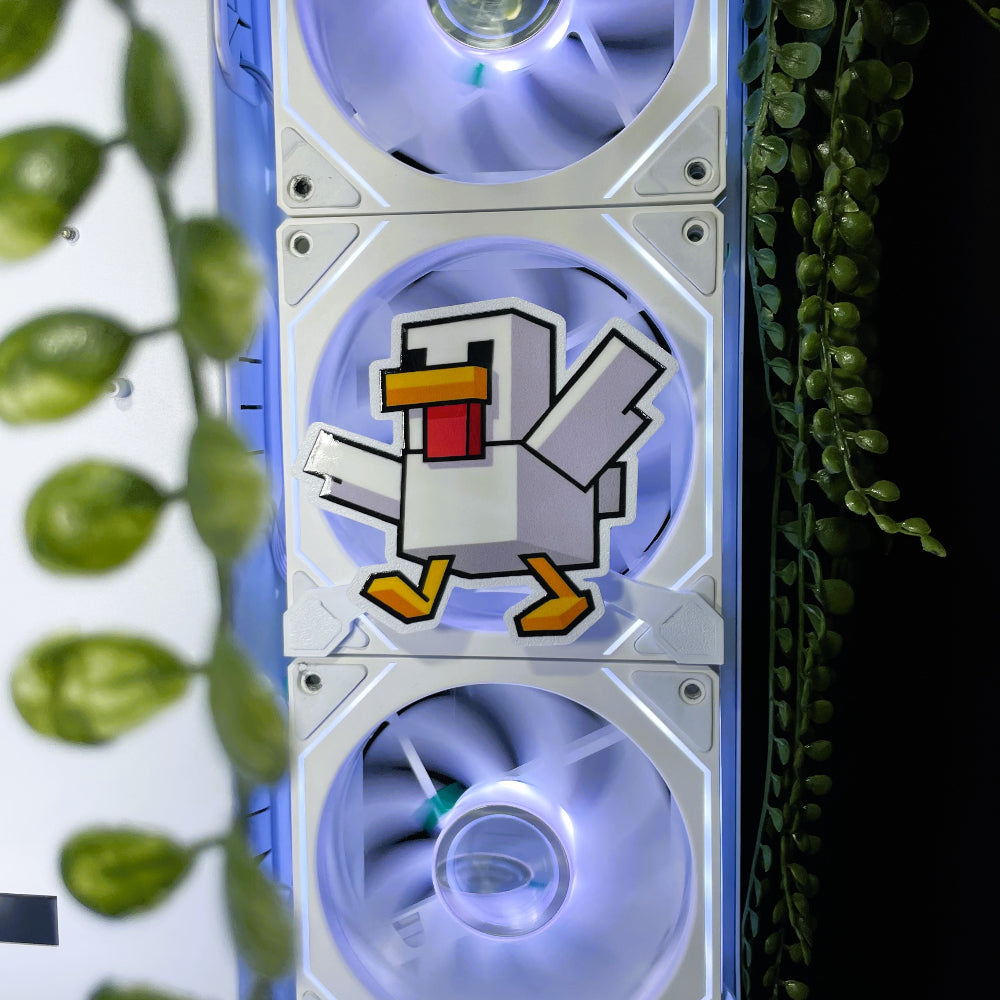 Minecraft Mıknatıslı Fan Kapağı – Oyuncu Pc Masaüstü Bilgisayar Kasa Aksesuarı - Gaming Pc