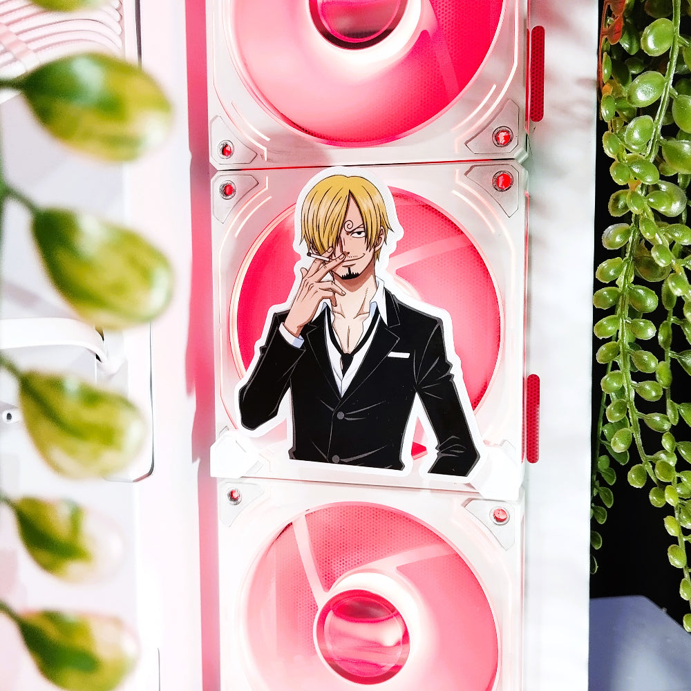 One Piece Mıknatıslı Fan Kapağı – Oyuncu Pc Masaüstü Bilgisayar Kasa Aksesuarı - Gaming Pc