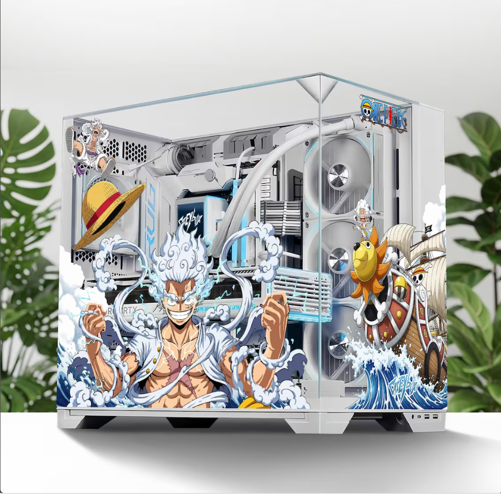 One Piece PC Kasa Sticker | Gaming PC İçin Özel Kasa Kaplaması | Bilgisayar Kasası İçin
