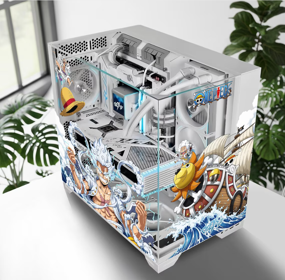 One Piece PC Kasa Sticker | Gaming PC İçin Özel Kasa Kaplaması | Bilgisayar Kasası İçin