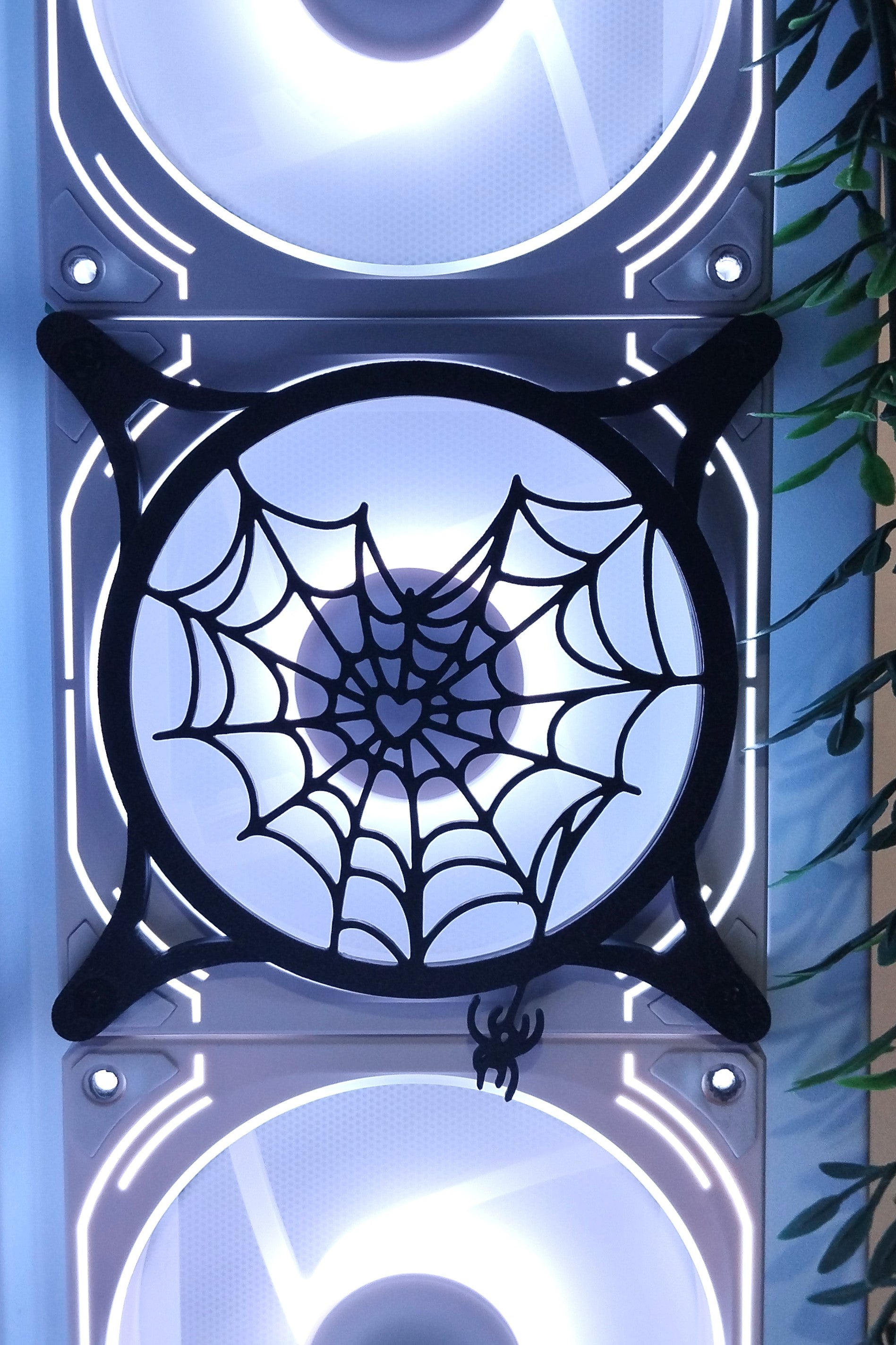 Spiderman, Venom, Spider-Gwen, Spider Web 120mm Fan Kapağı – Oyuncu Pc Masaüstü Bilgisayar Kasa Aksesuarı - Gaming Pc